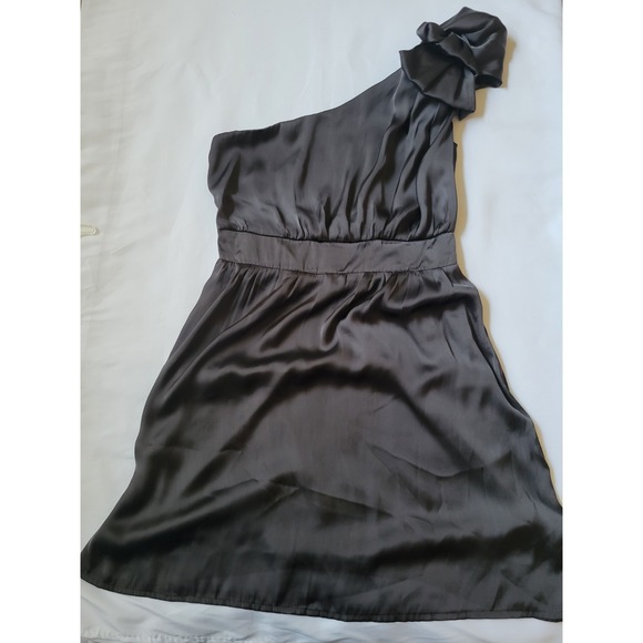 Francesca's Collections Women's One Shoulder Ruffle Special Occasions Dress Sz M - Picture 5 of 8